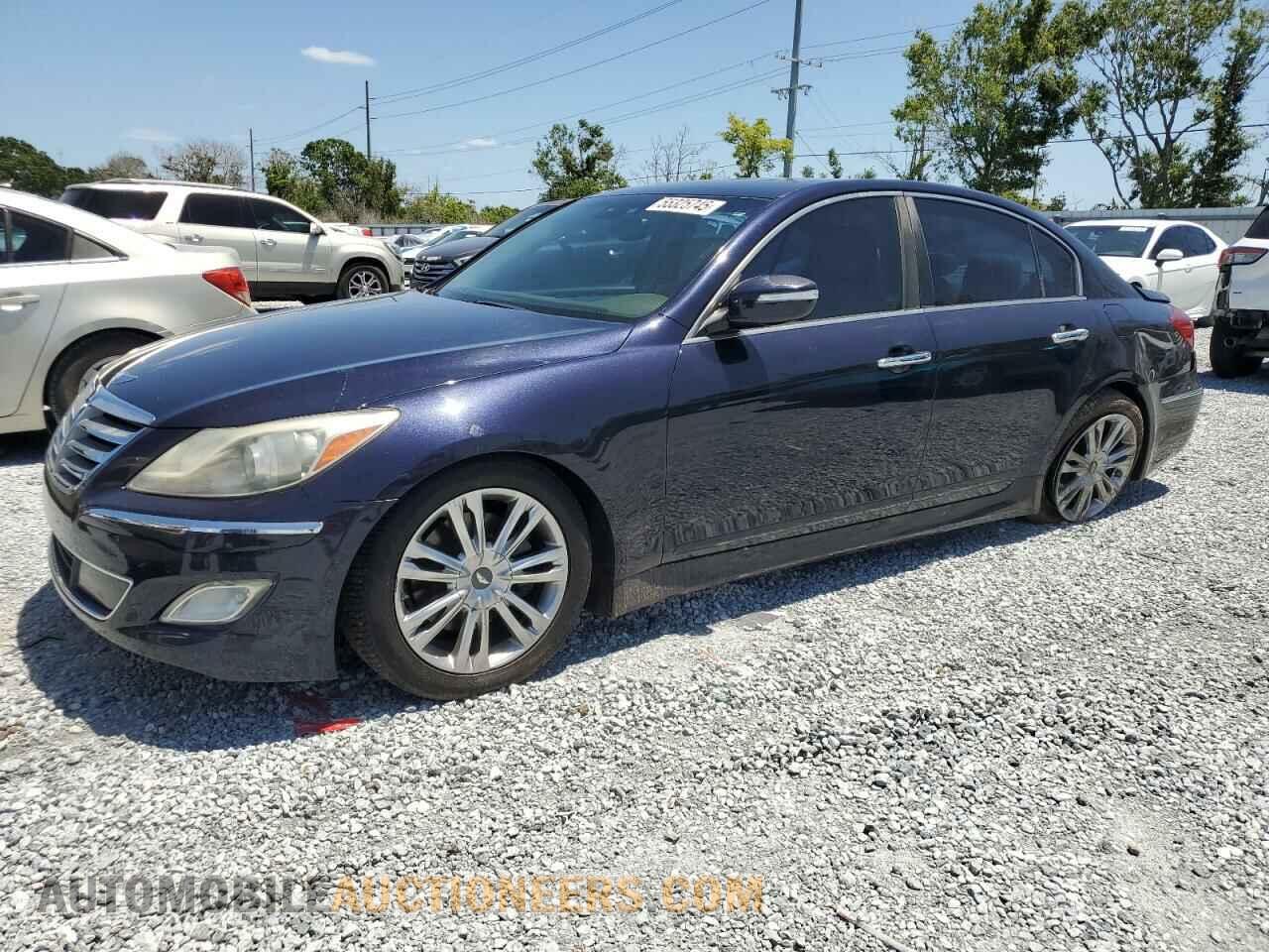 KMHGC4DD0CU167347 HYUNDAI GENESIS 2012