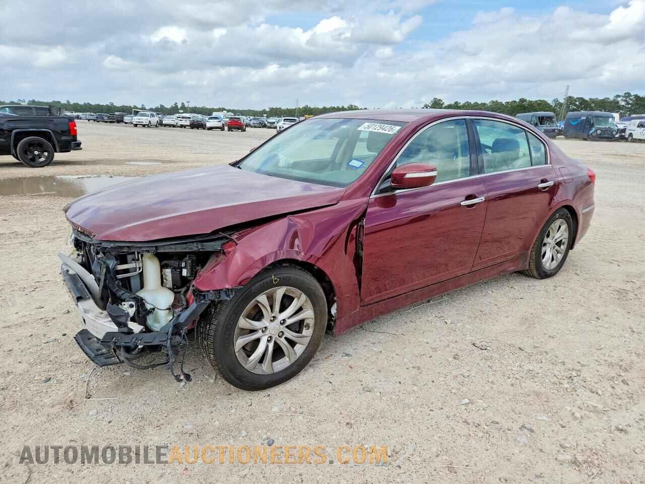 KMHGC4DD0CU178459 HYUNDAI GENESIS 2012