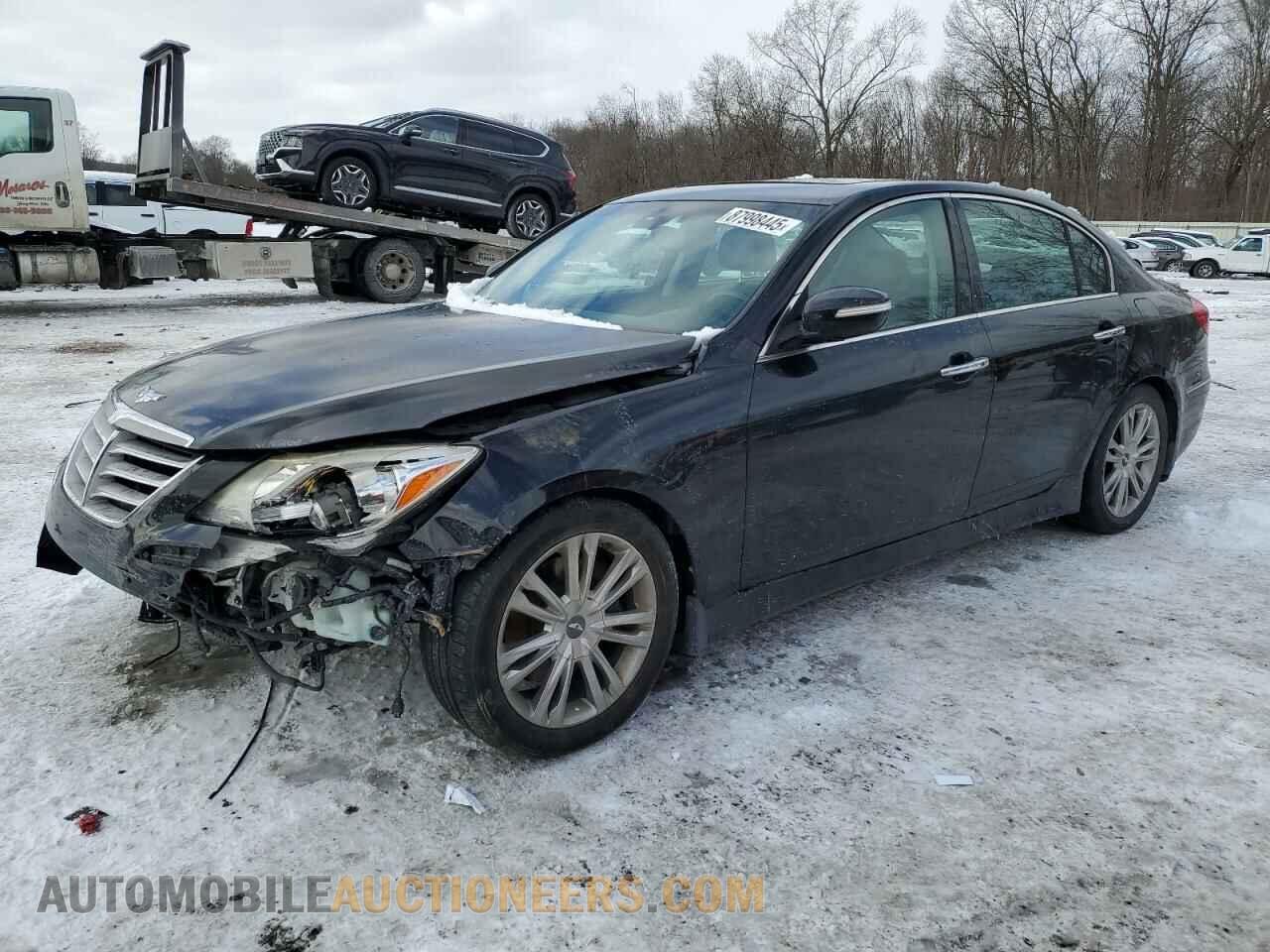 KMHGC4DD0CU199294 HYUNDAI GENESIS 2012
