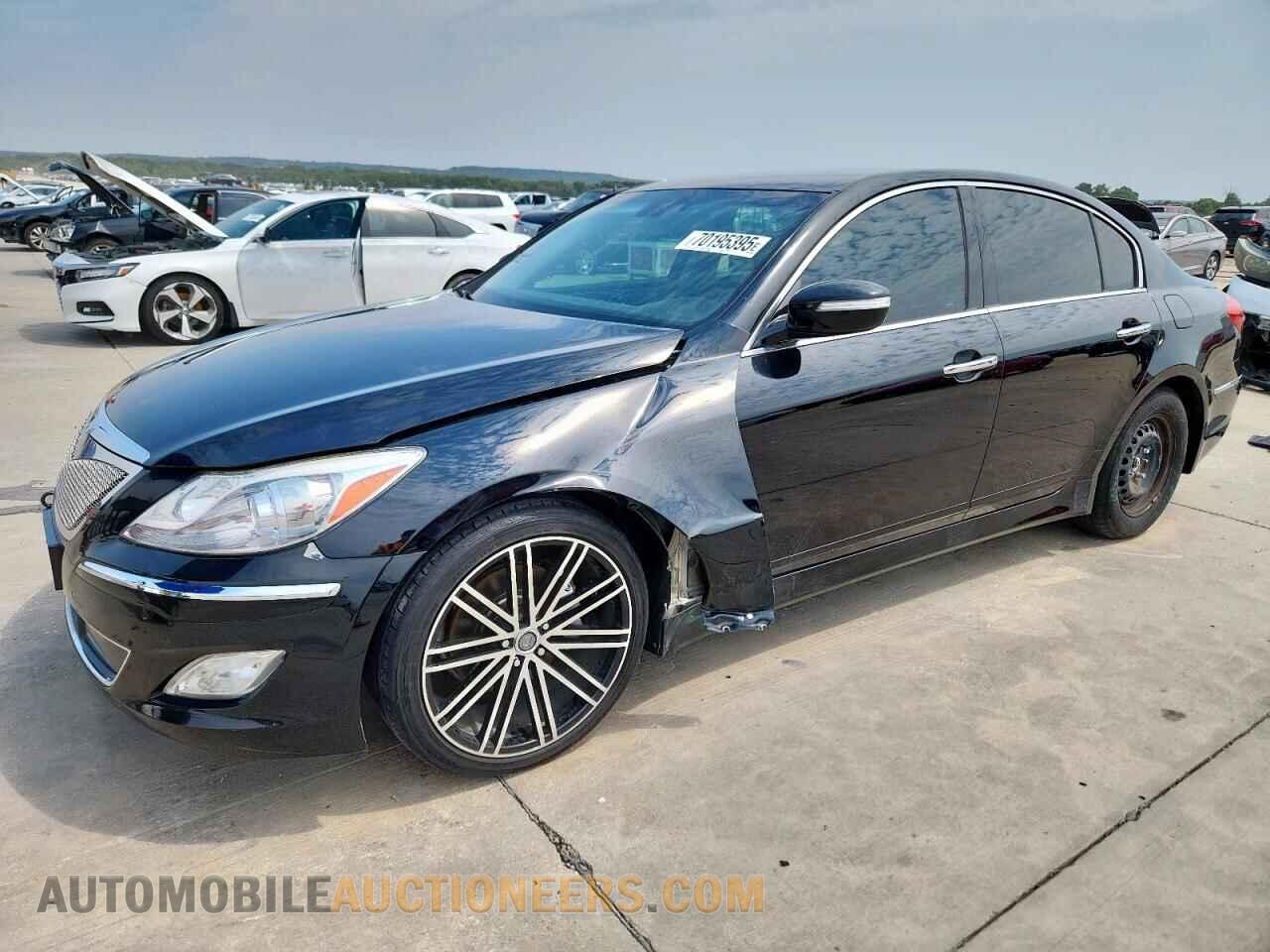 KMHGC4DD0CU200735 HYUNDAI GENESIS 2012