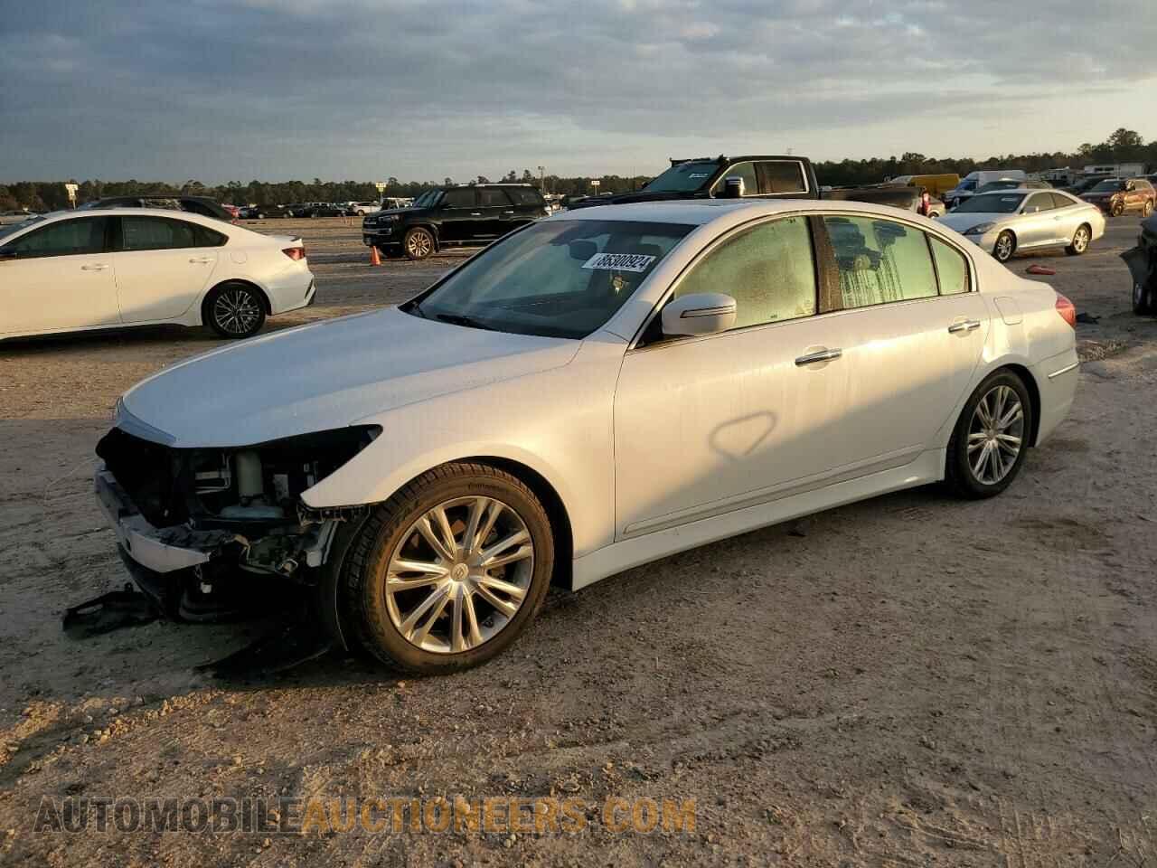KMHGC4DD0CU202033 HYUNDAI GENESIS 2012