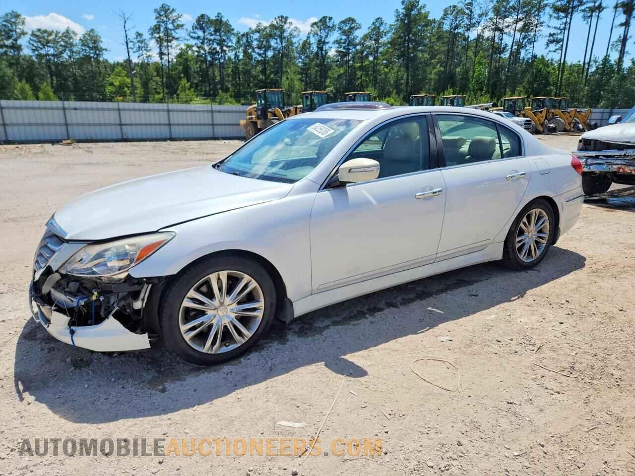 KMHGC4DD1CU211713 HYUNDAI GENESIS 2012