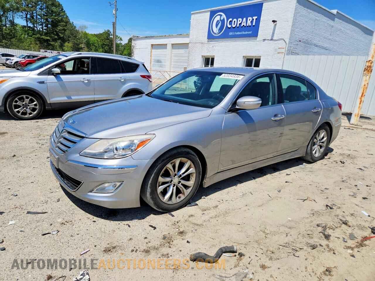 KMHGC4DD2CU152249 HYUNDAI GENESIS 2012