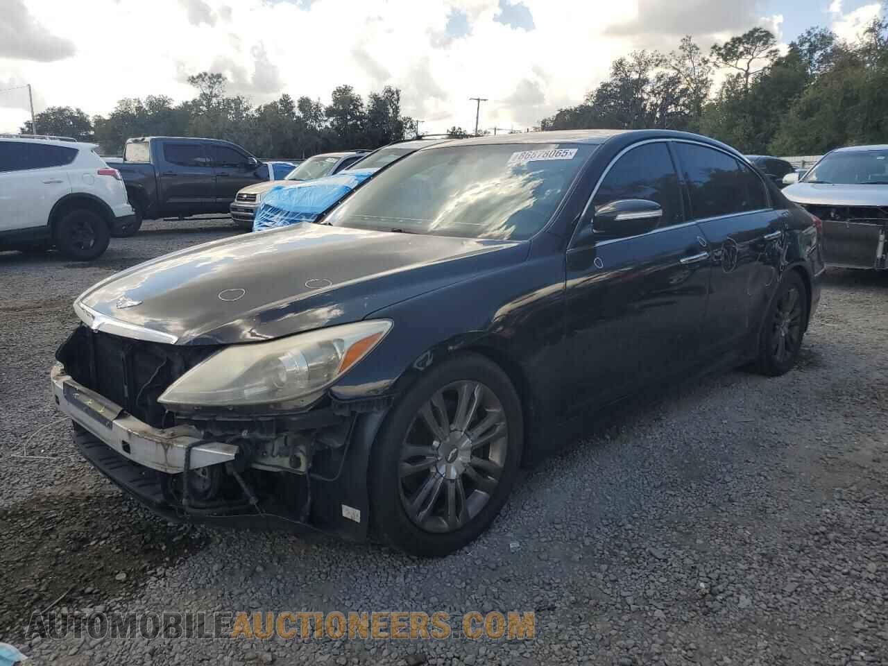 KMHGC4DD2CU160433 HYUNDAI GENESIS 2012
