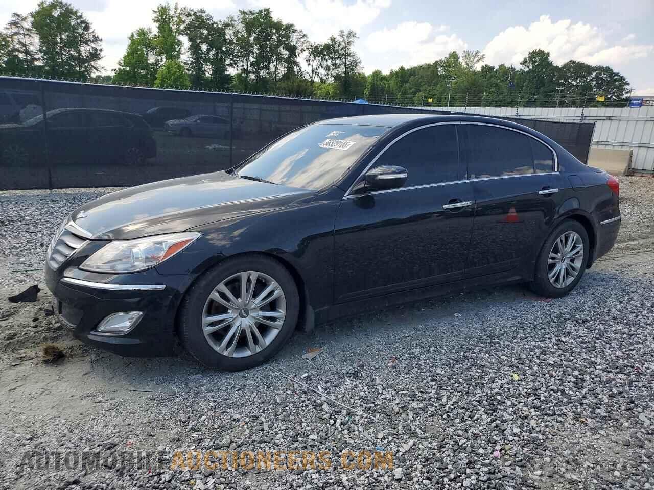 KMHGC4DD2CU184084 HYUNDAI GENESIS 2012