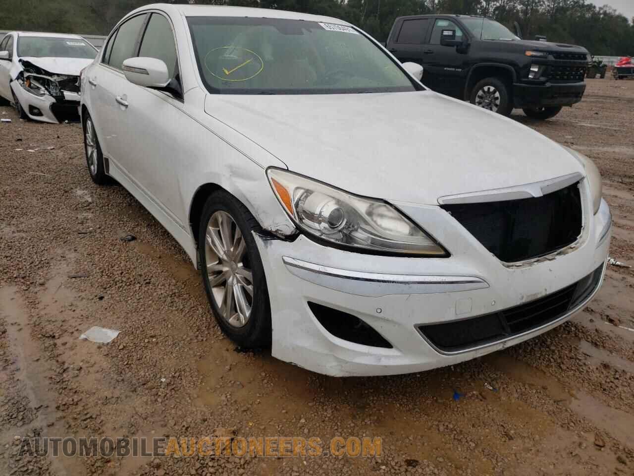 KMHGC4DD2CU193867 HYUNDAI GENESIS 2012