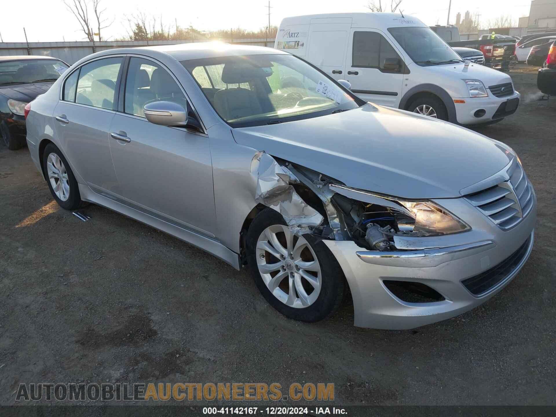 KMHGC4DD3CU177645 HYUNDAI GENESIS 2012