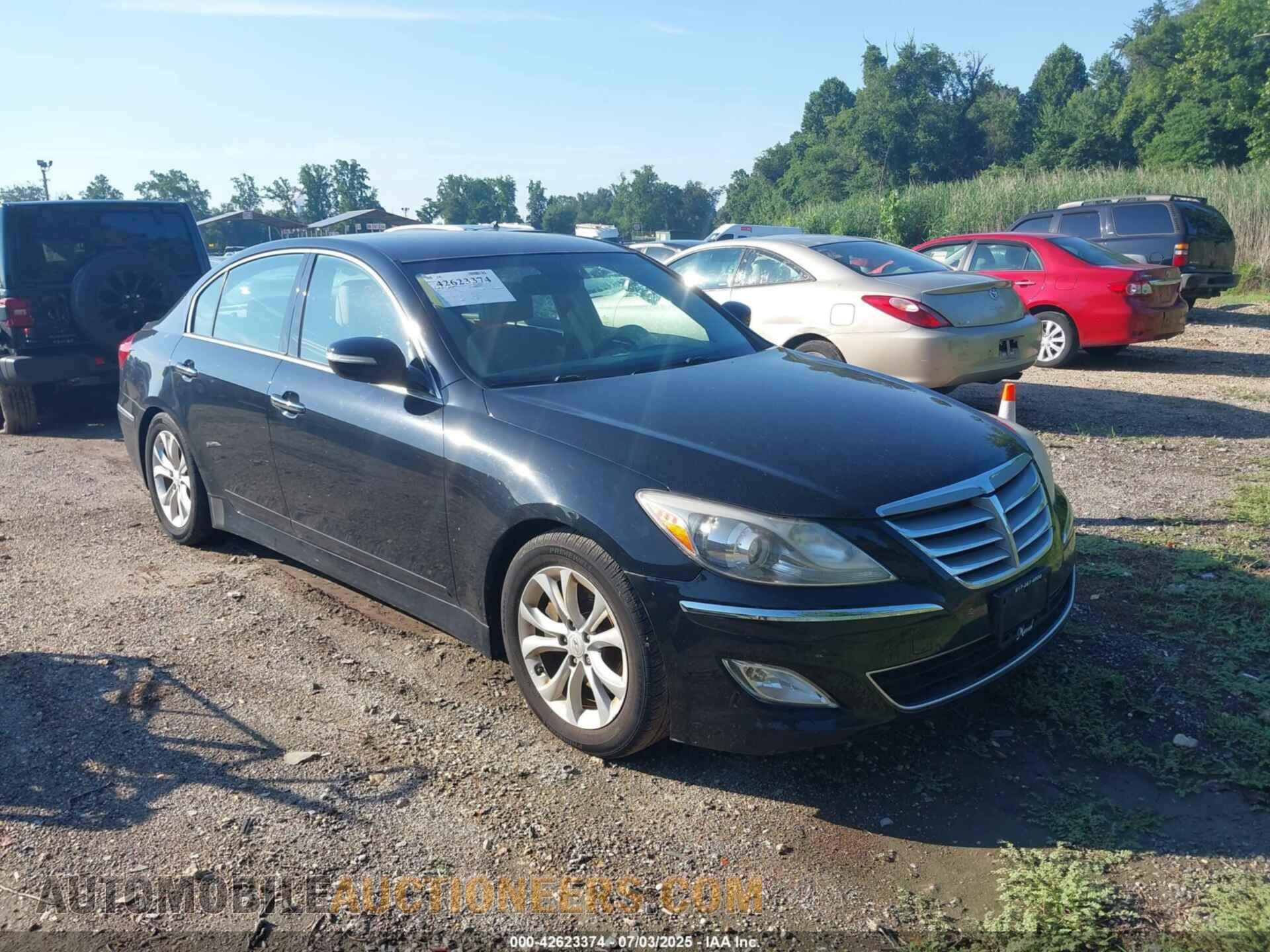 KMHGC4DD3CU201622 HYUNDAI GENESIS 2012