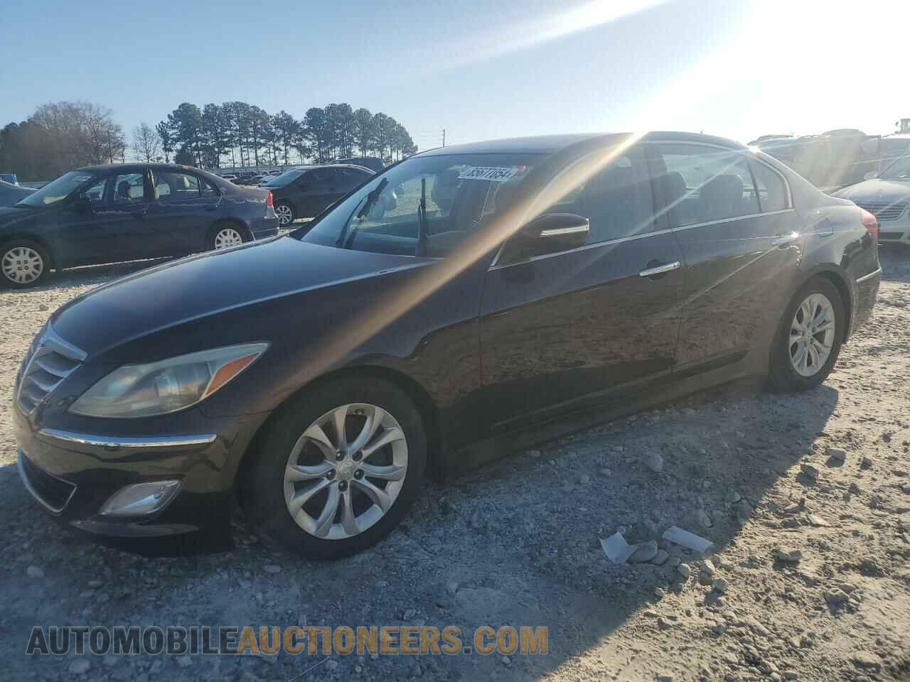 KMHGC4DD4CU167478 HYUNDAI GENESIS 2012