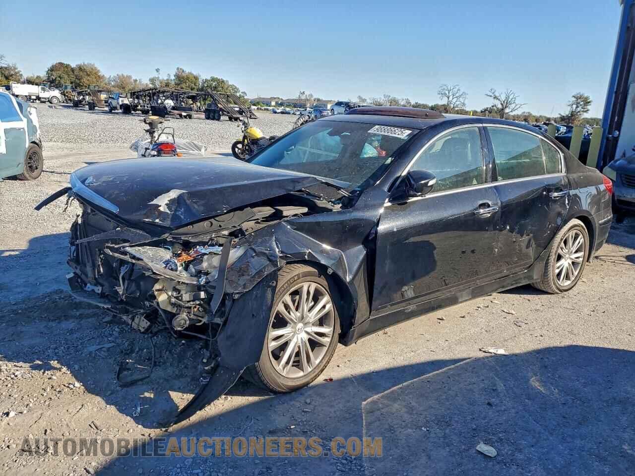 KMHGC4DD4CU184085 HYUNDAI GENESIS 2012