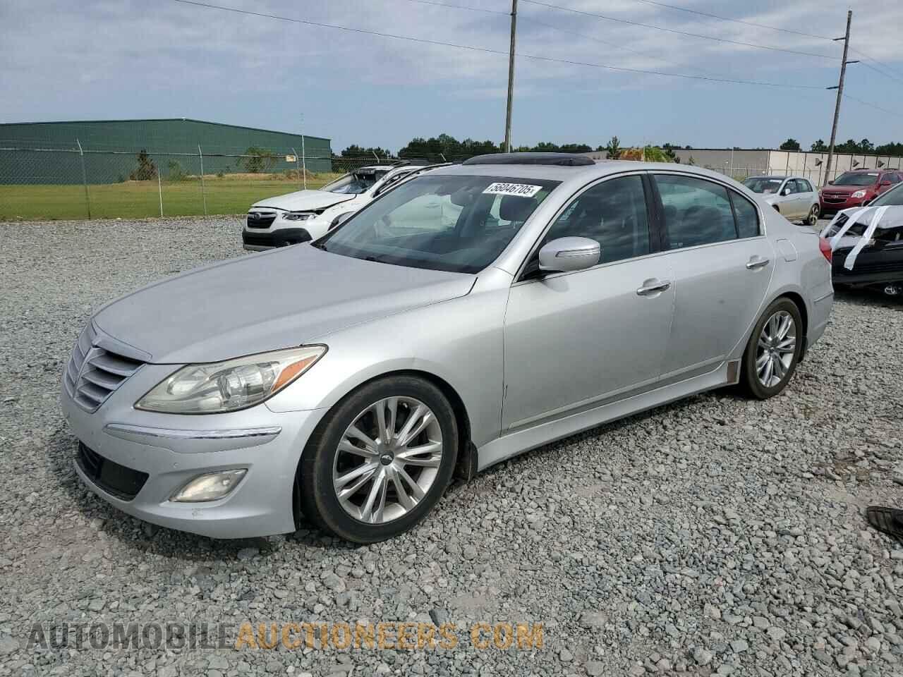 KMHGC4DD4CU199119 HYUNDAI GENESIS 2012