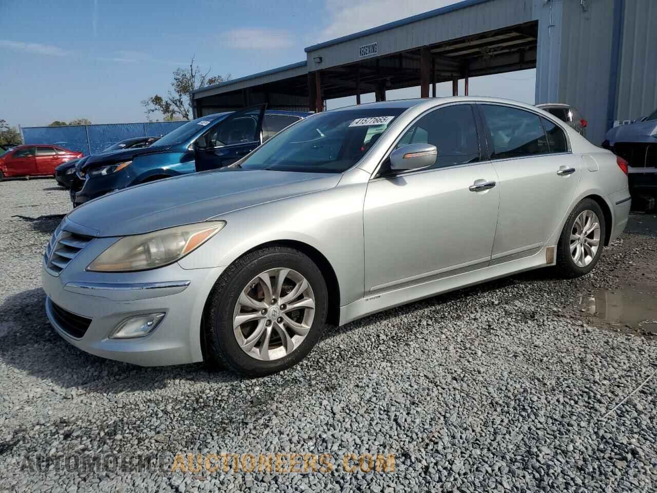 KMHGC4DD6CU198764 HYUNDAI GENESIS 2012