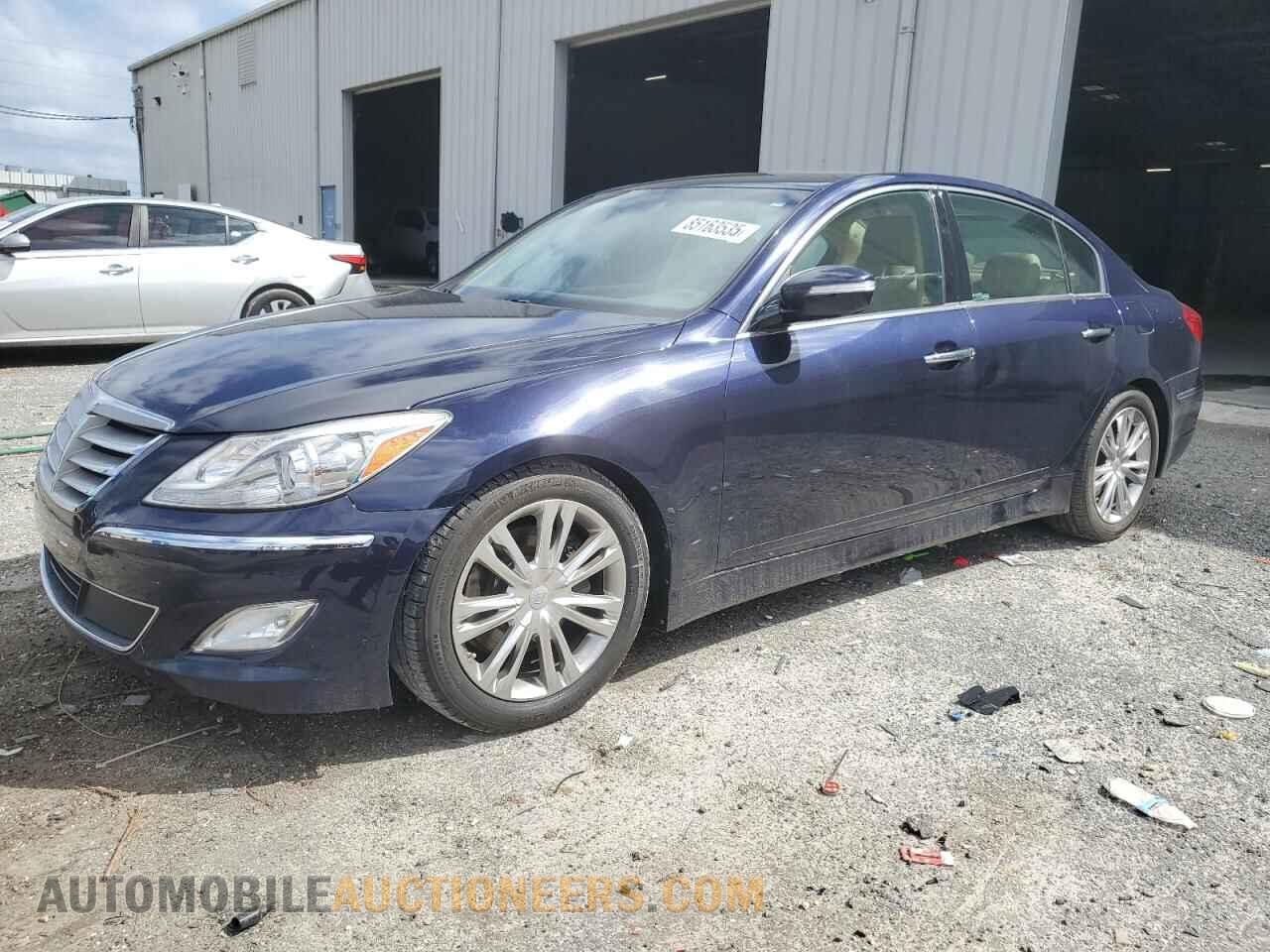 KMHGC4DD6CU199378 HYUNDAI GENESIS 2012