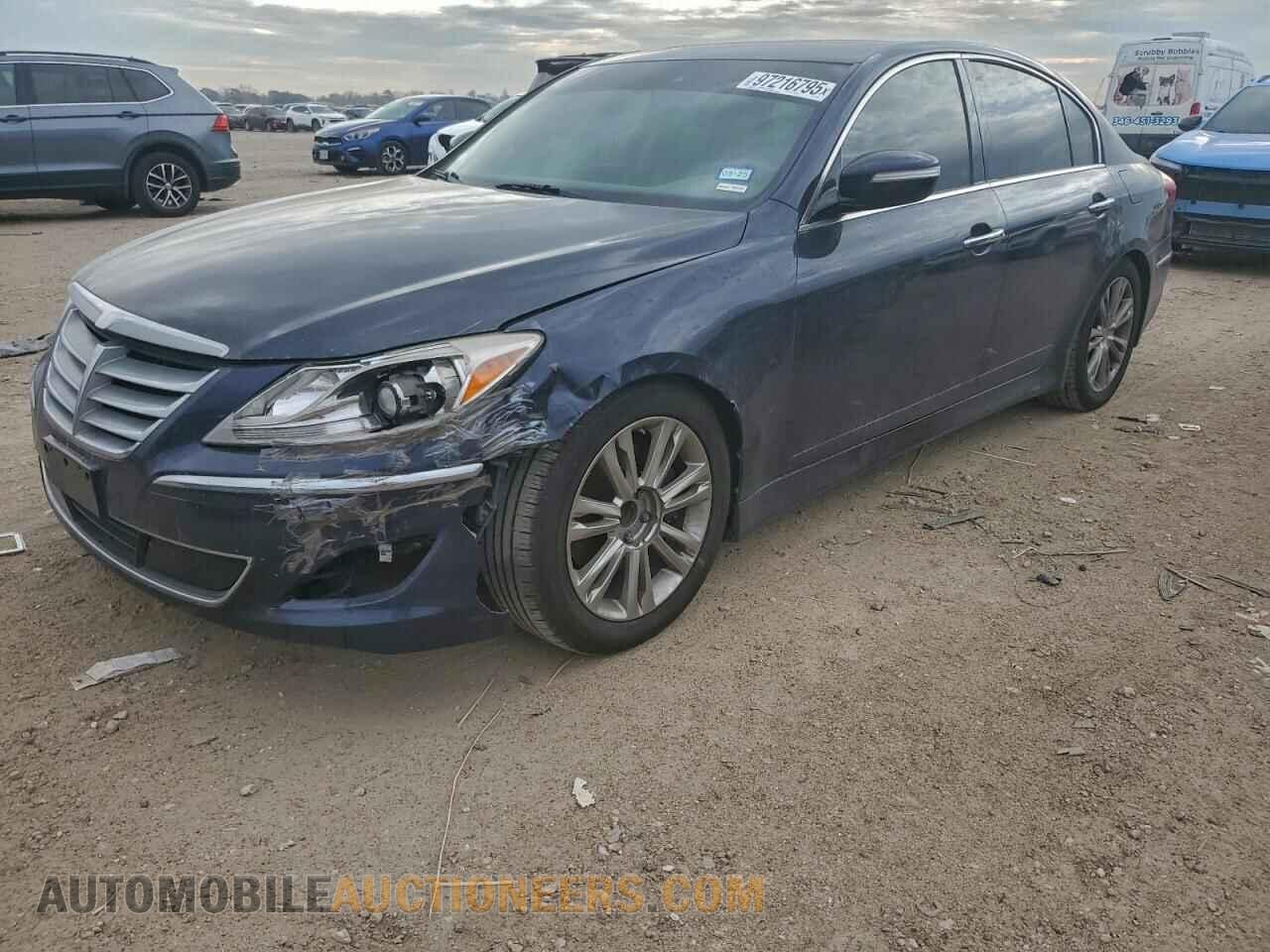 KMHGC4DD7CU193024 HYUNDAI GENESIS 2012