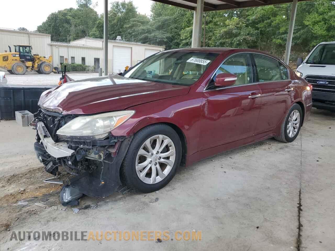 KMHGC4DD8CU175535 HYUNDAI GENESIS 2012