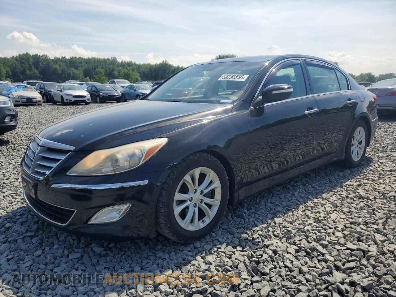 KMHGC4DD8CU196420 HYUNDAI GENESIS 2012