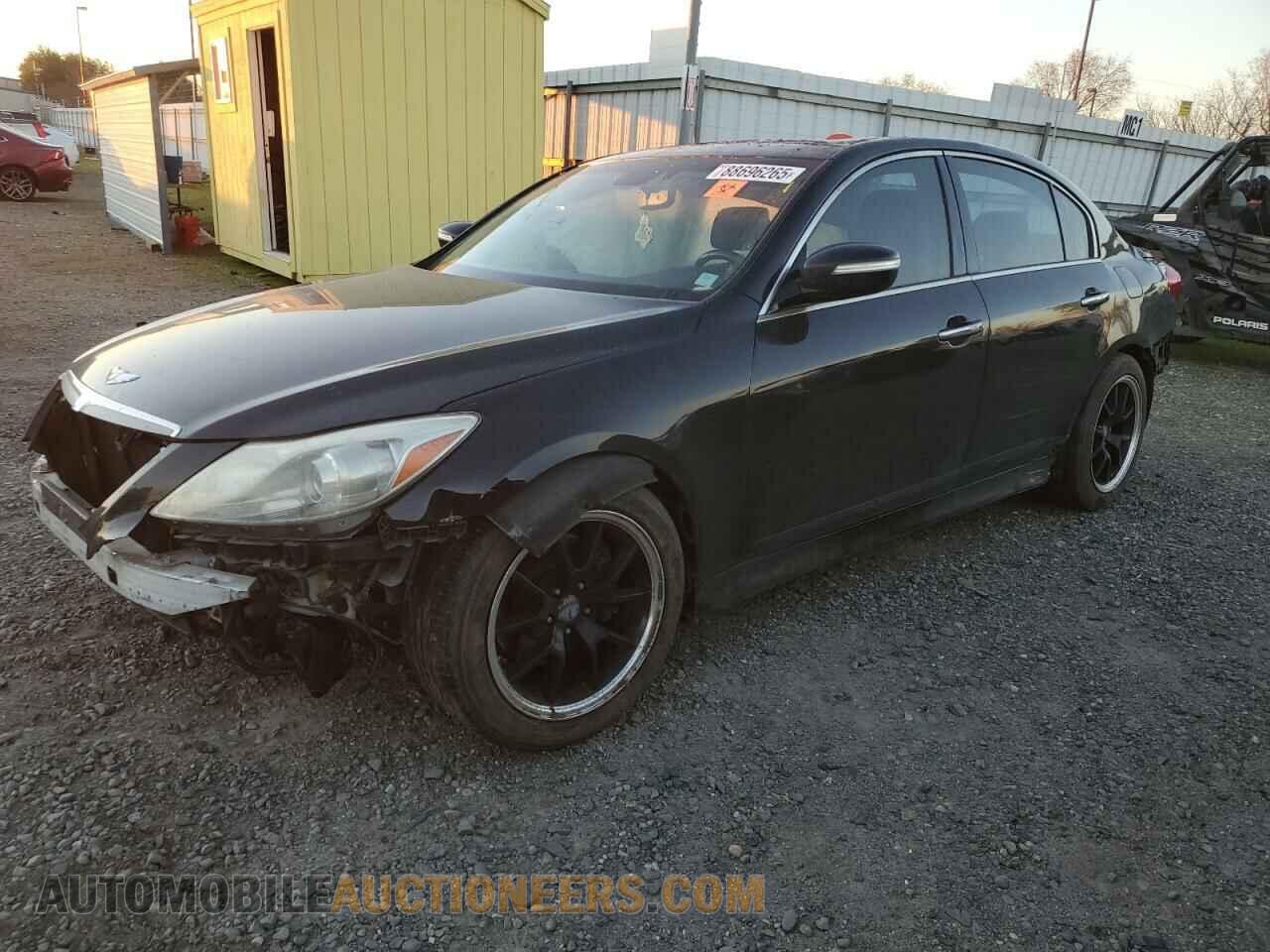 KMHGC4DD9CU169775 HYUNDAI GENESIS 2012