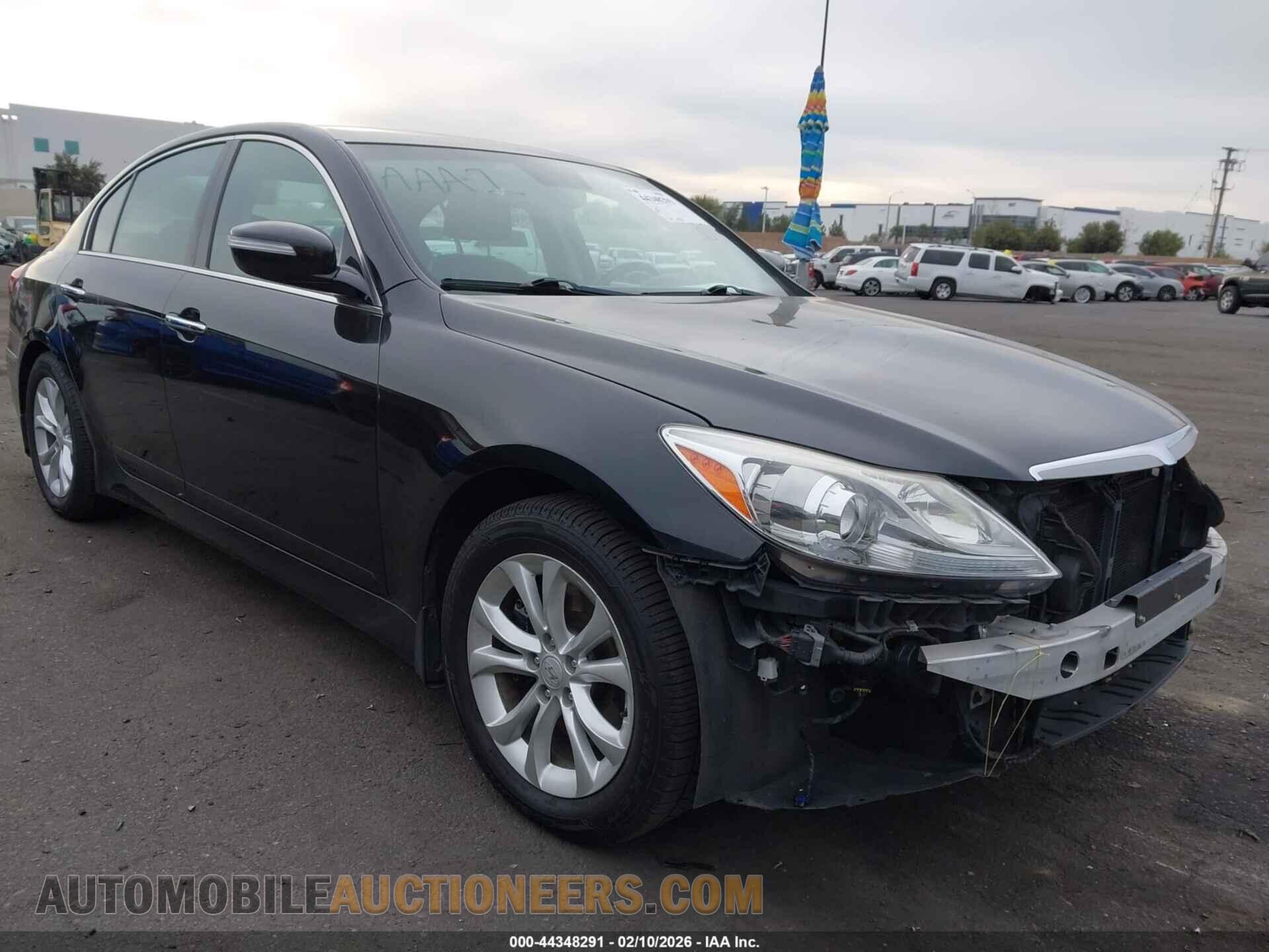 KMHGC4DD9CU196667 HYUNDAI GENESIS 2012