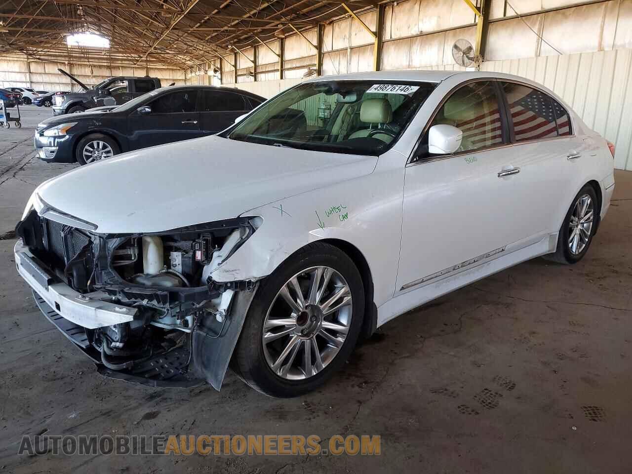 KMHGC4DDXCU190439 HYUNDAI GENESIS 2012