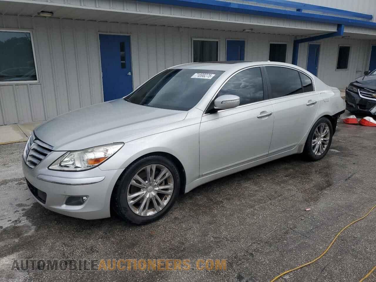KMHGC4DE2BU134258 HYUNDAI GENESIS 2011