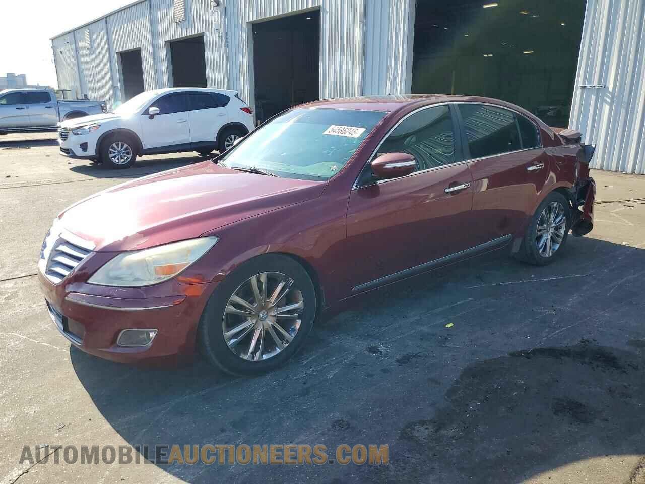 KMHGC4DF0BU140570 HYUNDAI GENESIS 2011