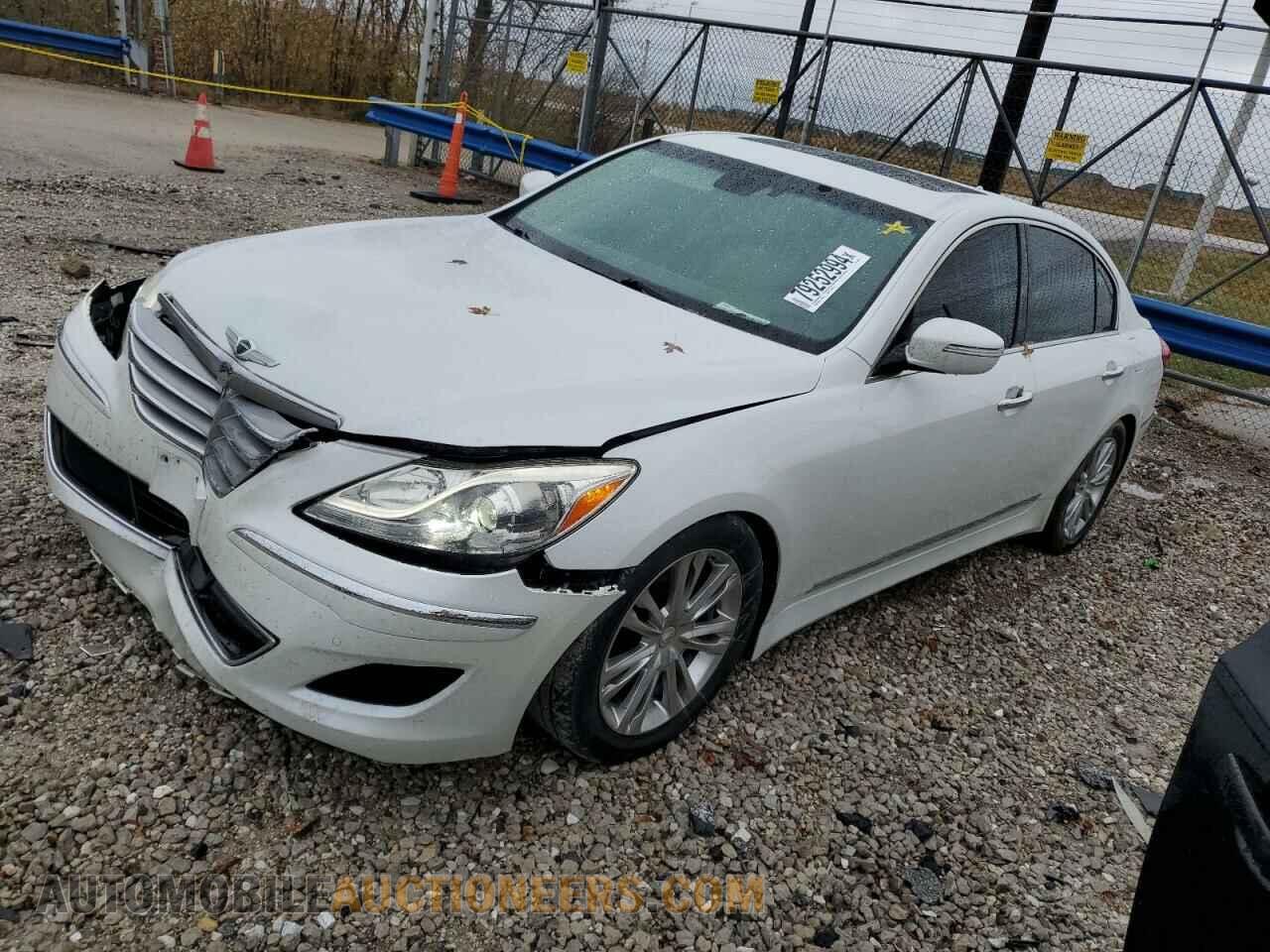 KMHGC4DF1CU163874 HYUNDAI GENESIS 2012