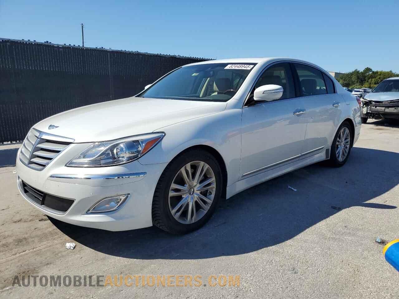 KMHGC4DF1CU204536 HYUNDAI GENESIS 2012