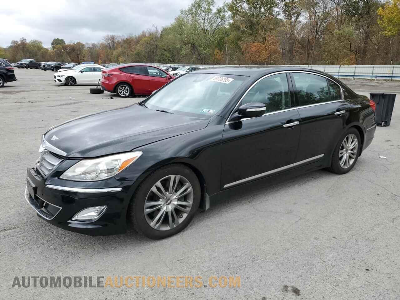KMHGC4DF1CU211566 HYUNDAI GENESIS 2012