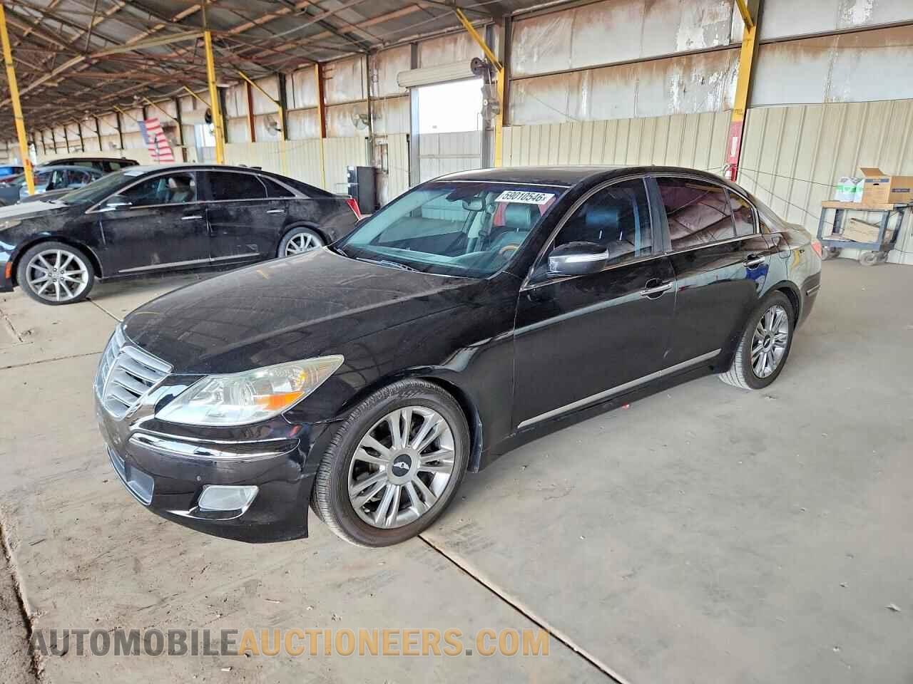 KMHGC4DF2BU121423 HYUNDAI GENESIS 2011