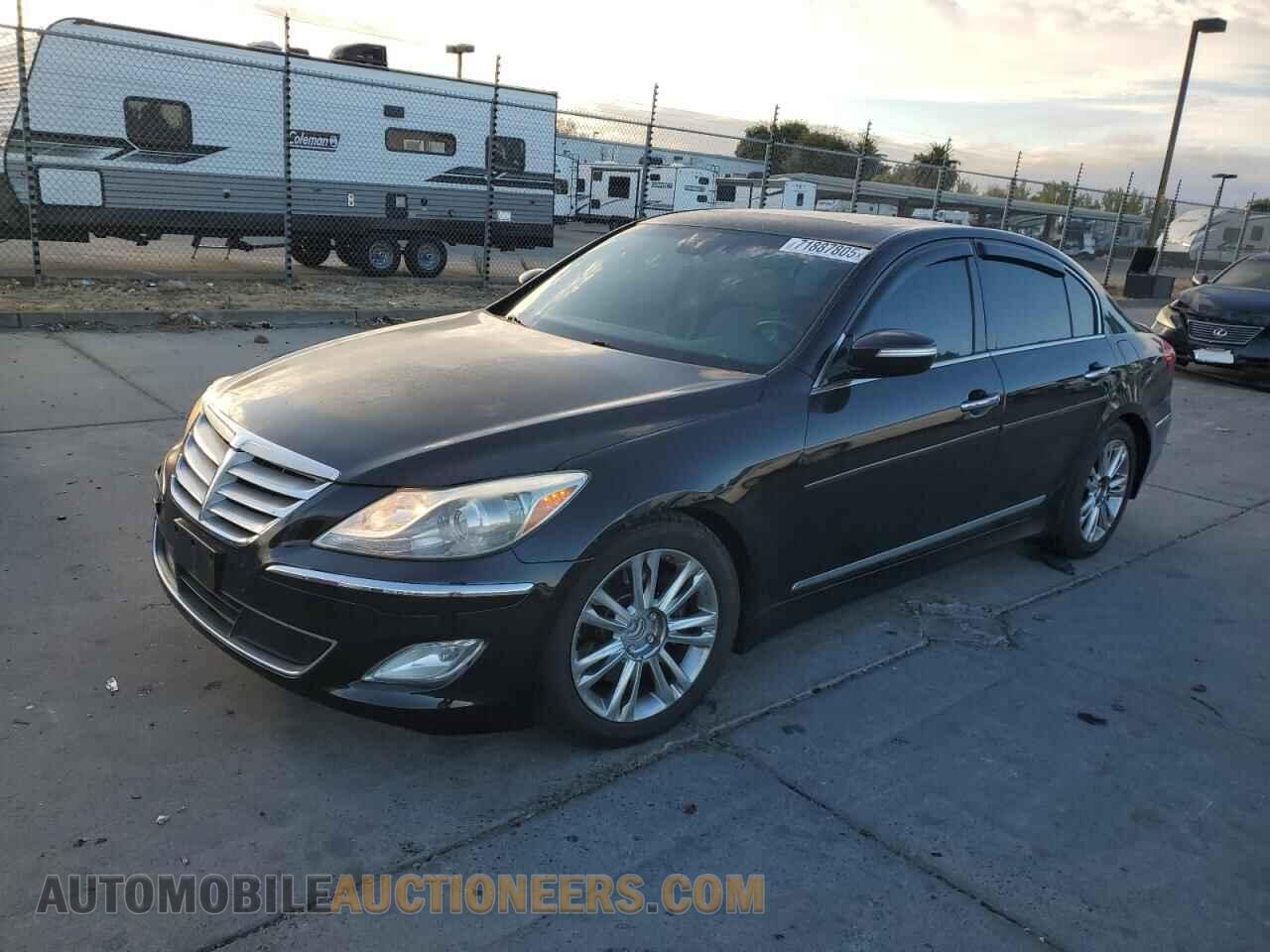 KMHGC4DF2CU155850 HYUNDAI GENESIS 2012