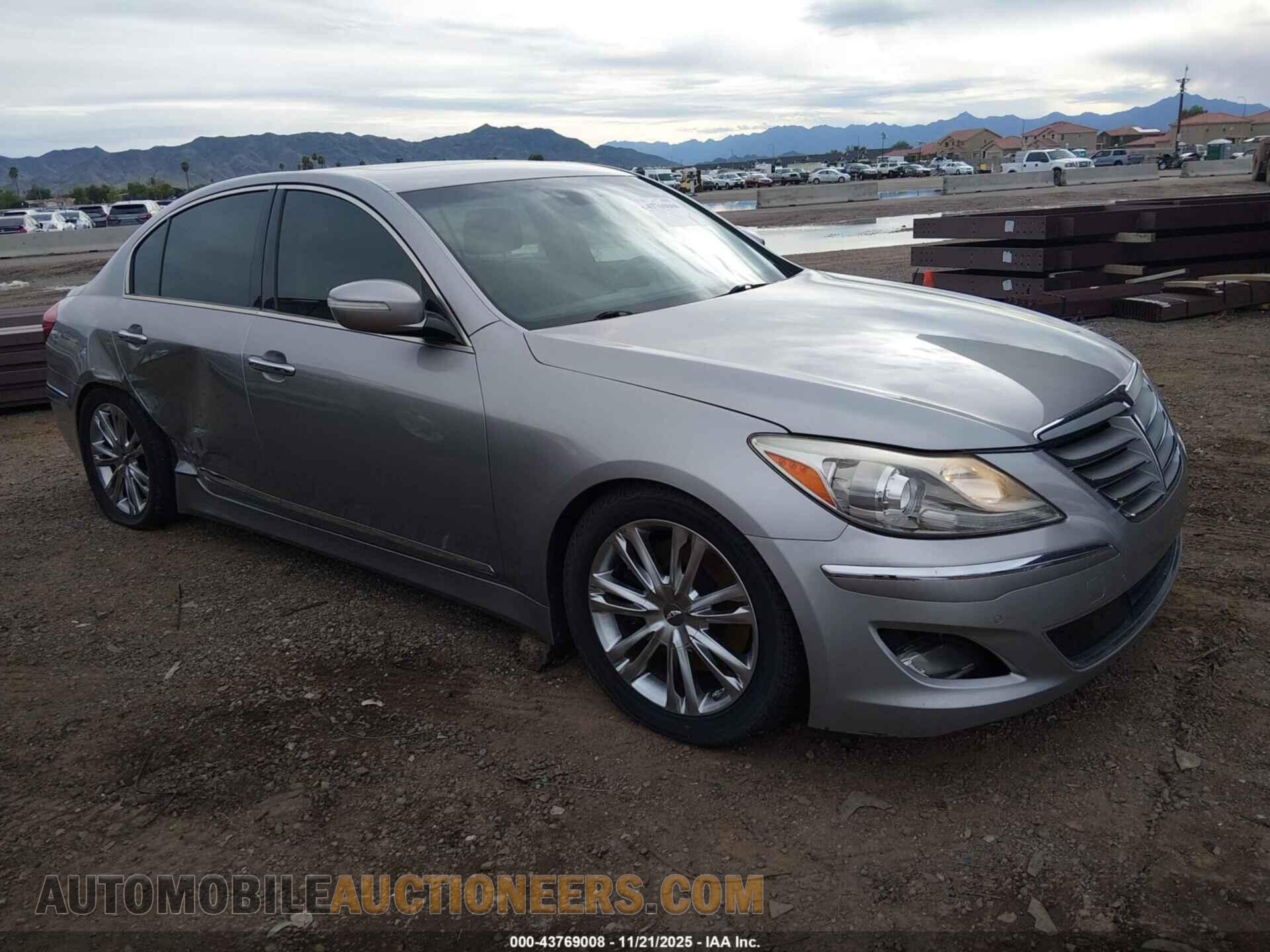 KMHGC4DF2CU168842 HYUNDAI GENESIS 2012