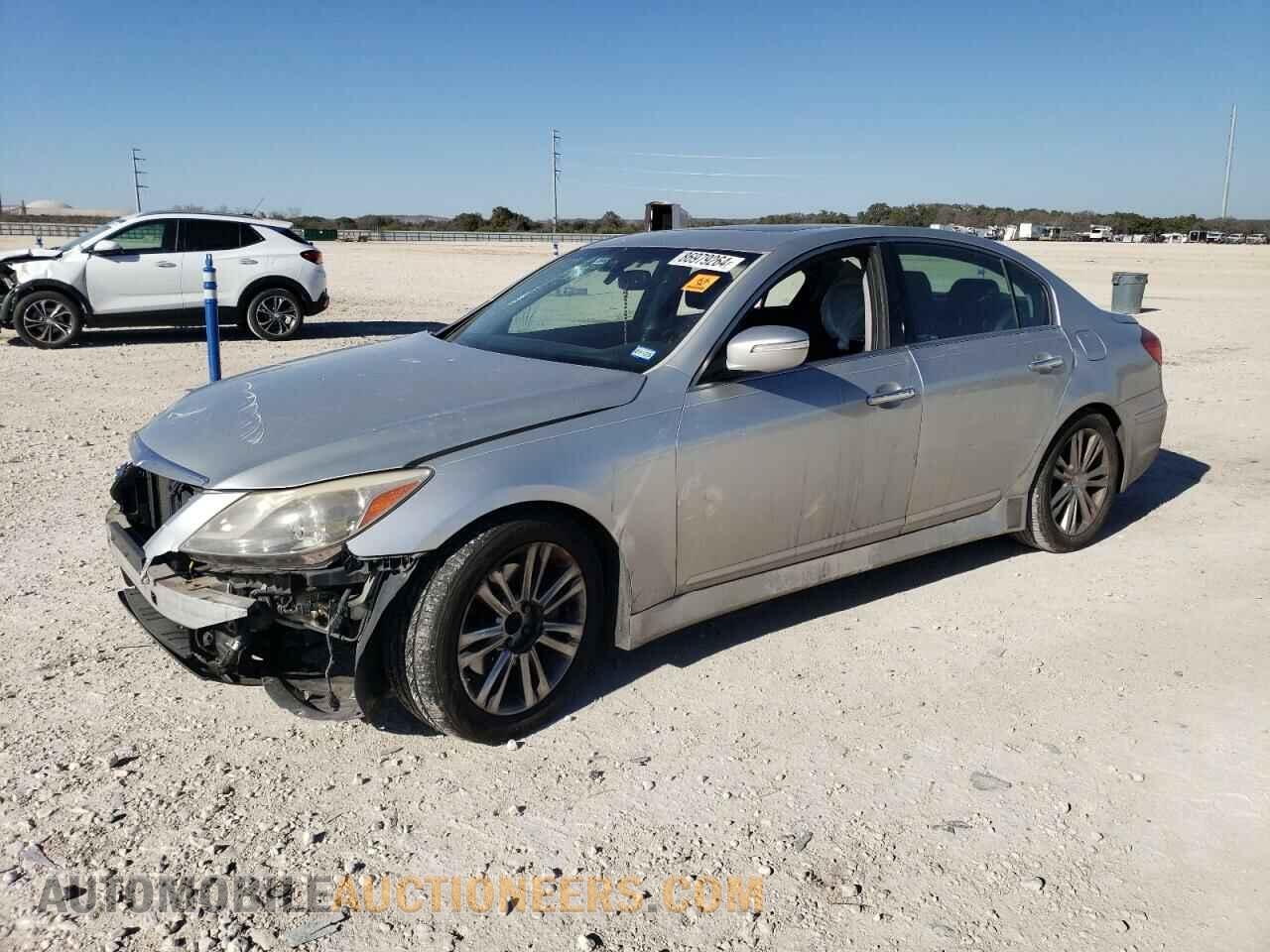 KMHGC4DF2CU174690 HYUNDAI GENESIS 2012