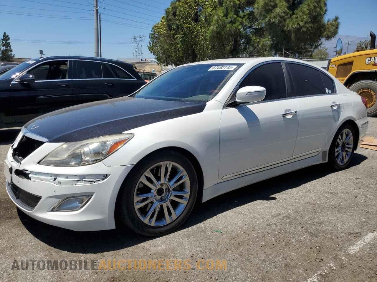 KMHGC4DF2CU179078 HYUNDAI GENESIS 2012