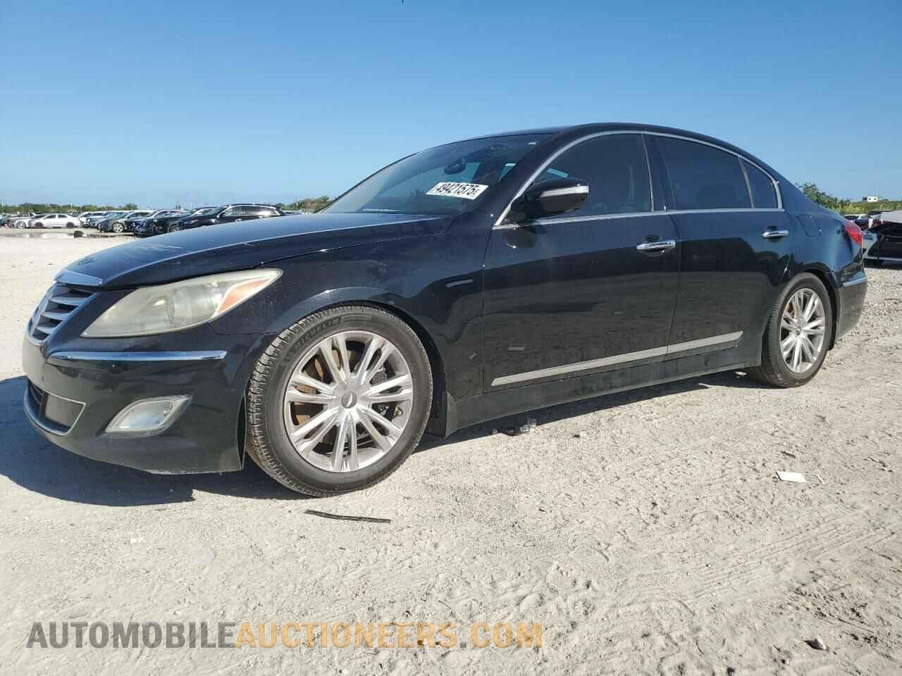 KMHGC4DF2CU181087 HYUNDAI GENESIS 2012