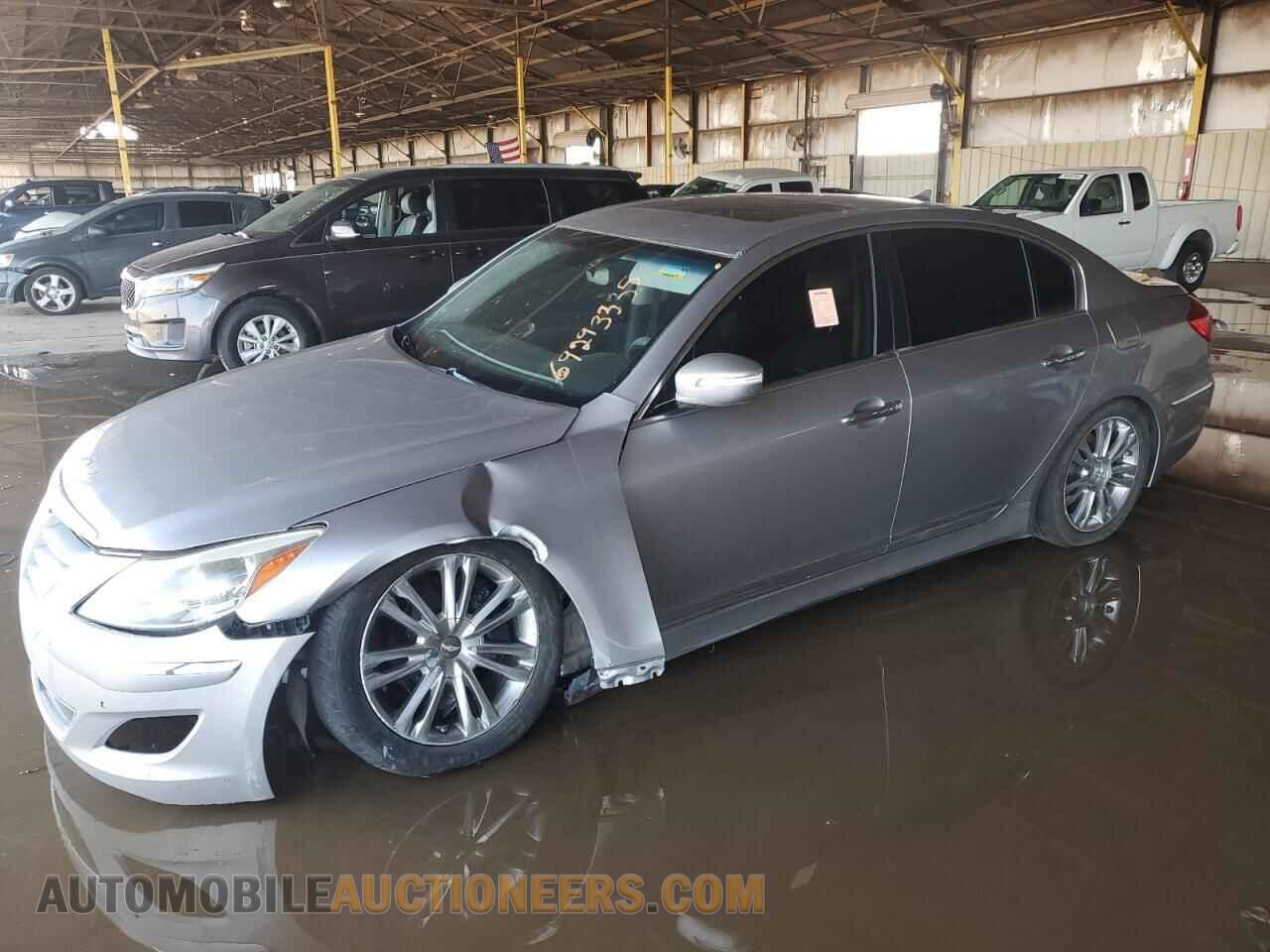 KMHGC4DF2CU185978 HYUNDAI GENESIS 2012