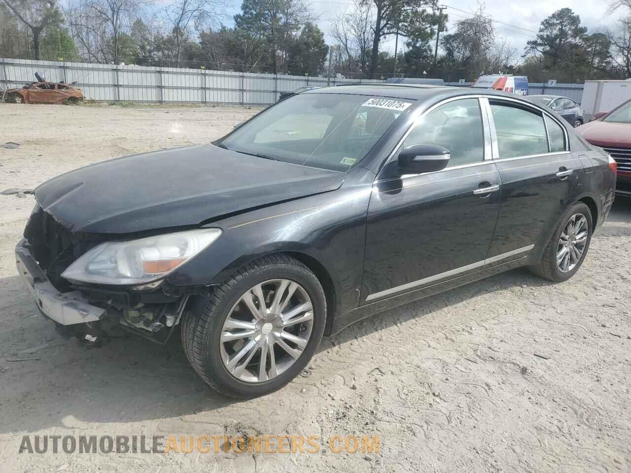 KMHGC4DF3BU140966 HYUNDAI GENESIS 2011