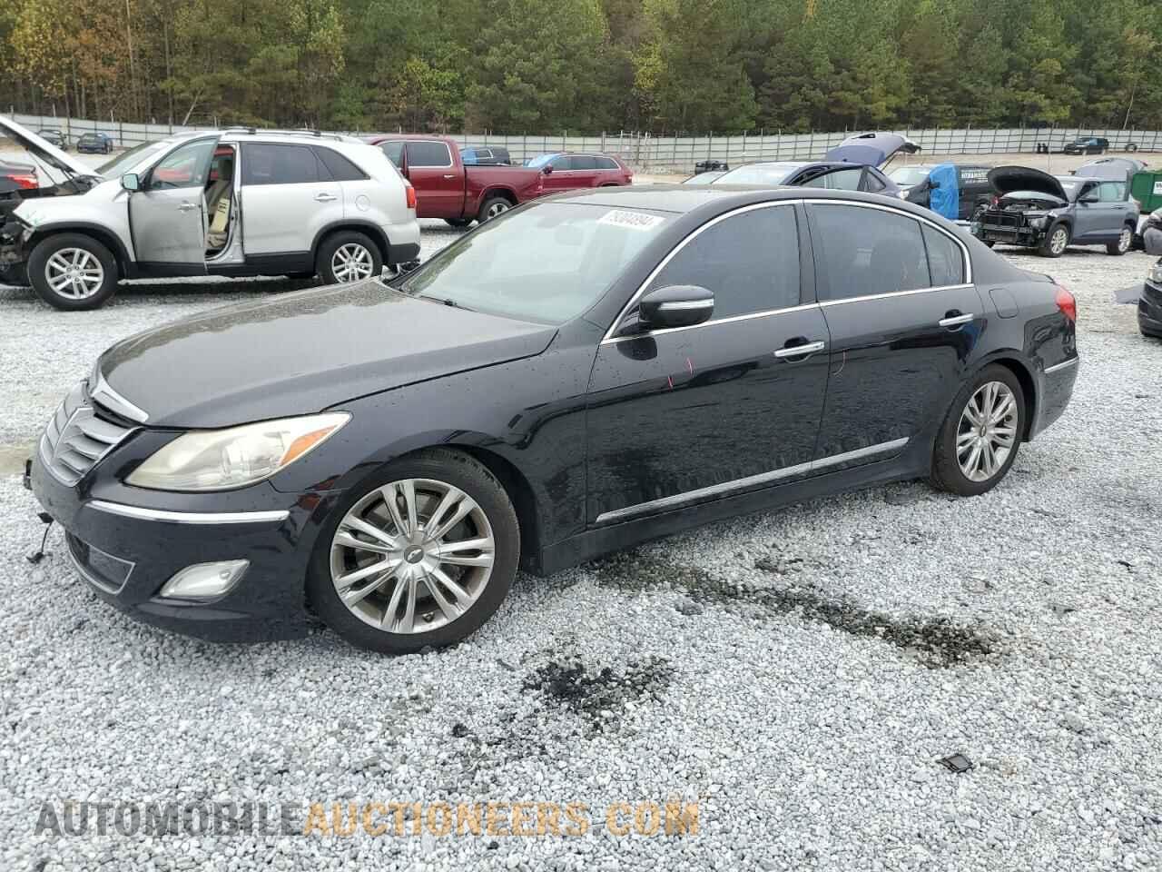KMHGC4DF3CU165335 HYUNDAI GENESIS 2012