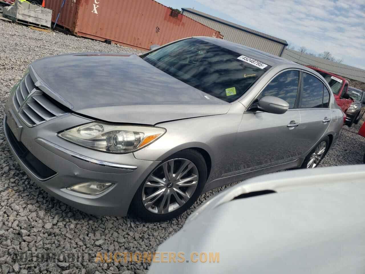 KMHGC4DF3CU169420 HYUNDAI GENESIS 2012