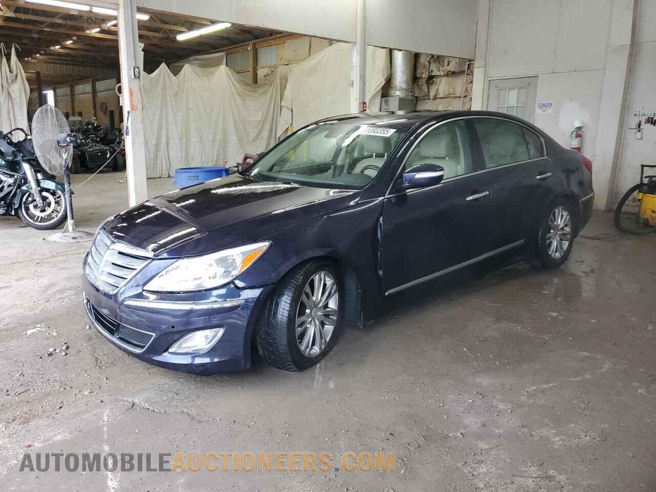 KMHGC4DF3CU208314 HYUNDAI GENESIS 2012