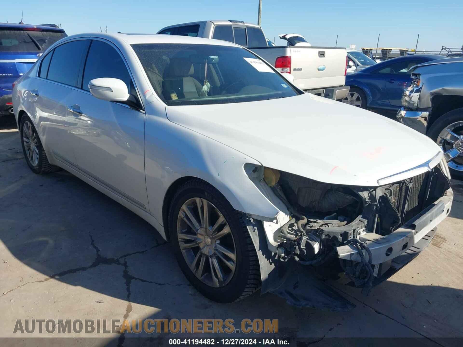 KMHGC4DF4BU122010 HYUNDAI GENESIS 2011