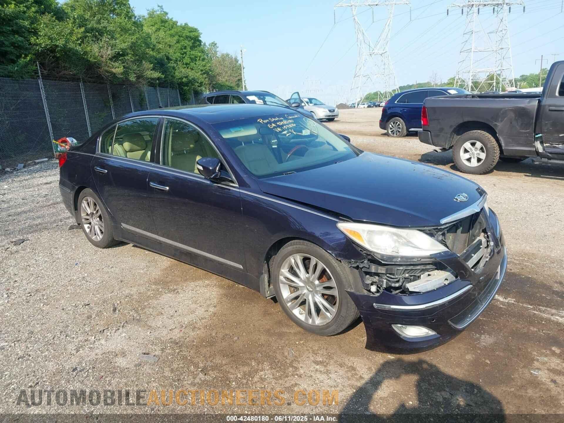 KMHGC4DF4CU159236 HYUNDAI GENESIS 2012