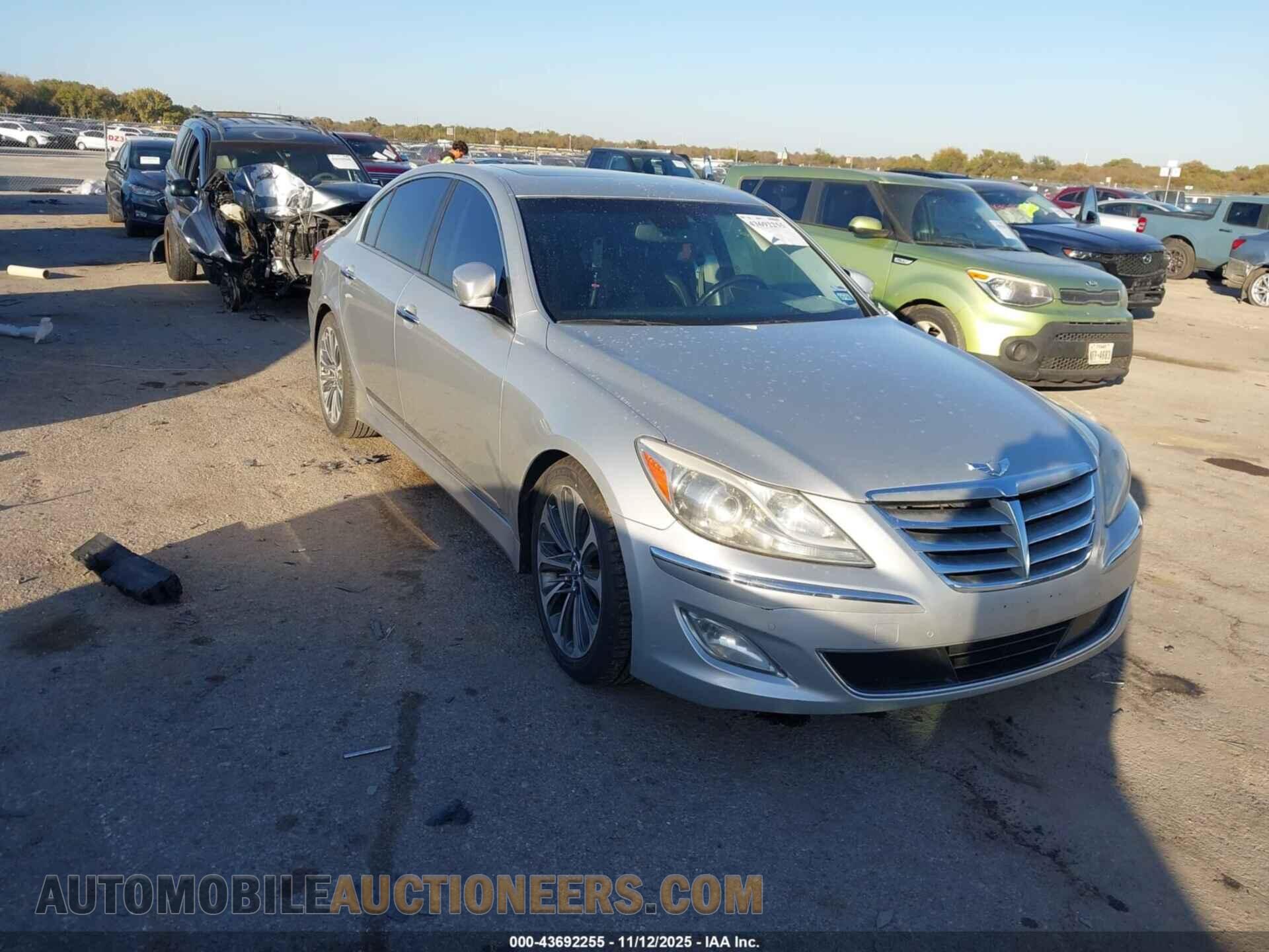 KMHGC4DF4CU166106 HYUNDAI GENESIS 2012