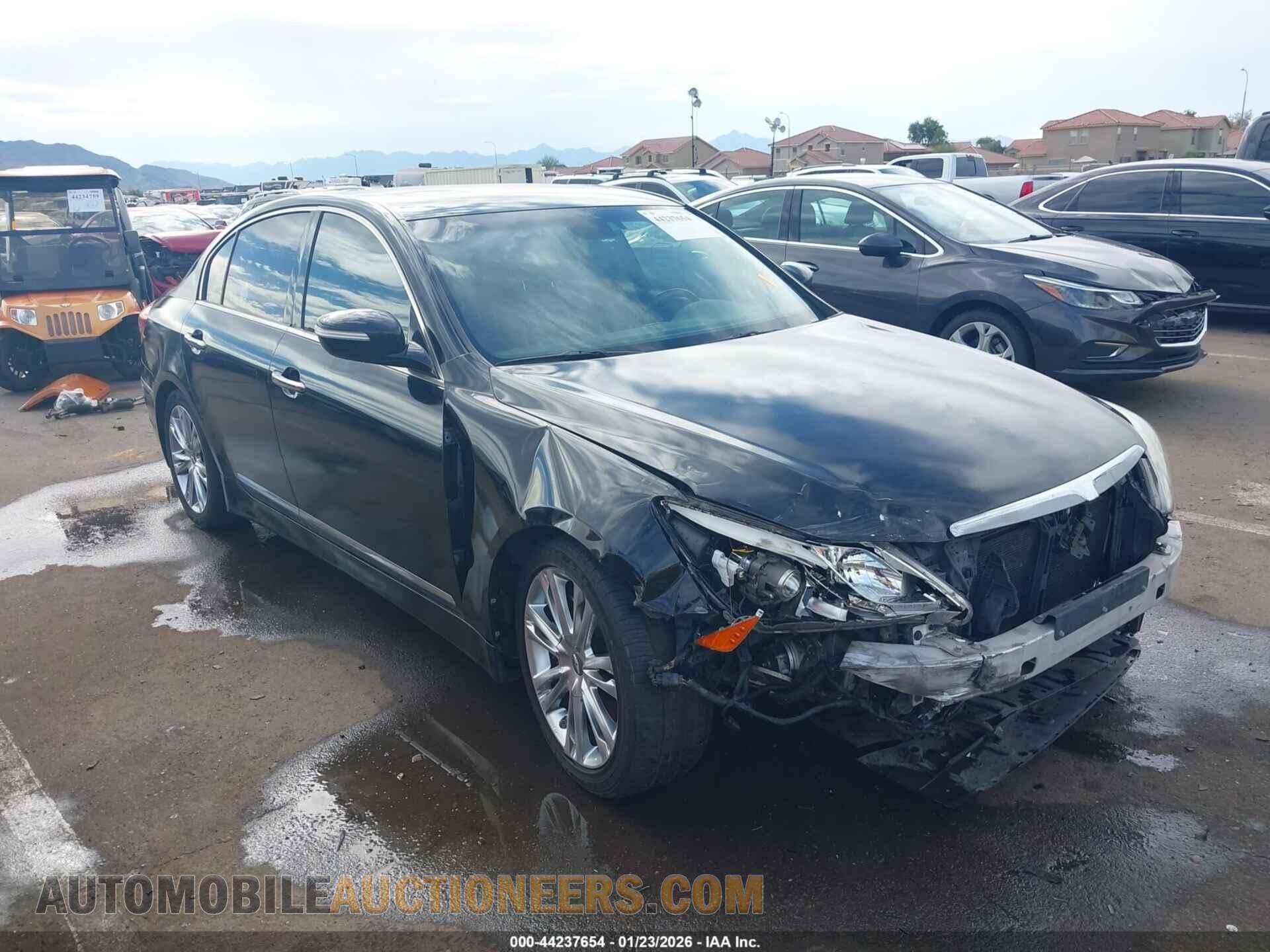 KMHGC4DF4CU166929 HYUNDAI GENESIS 2012