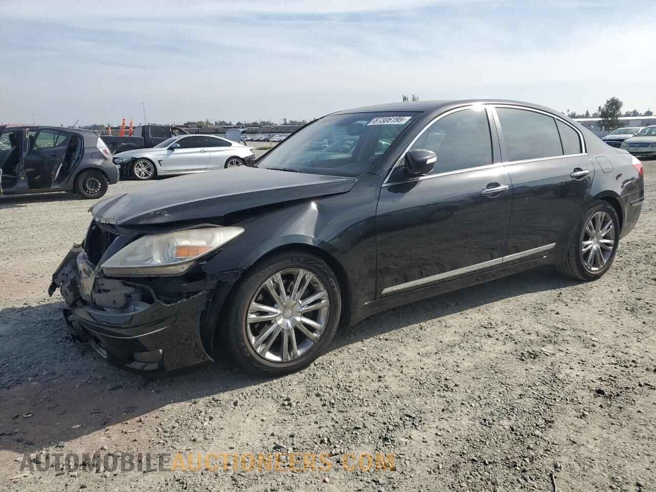 KMHGC4DF5BU133307 HYUNDAI GENESIS 2011