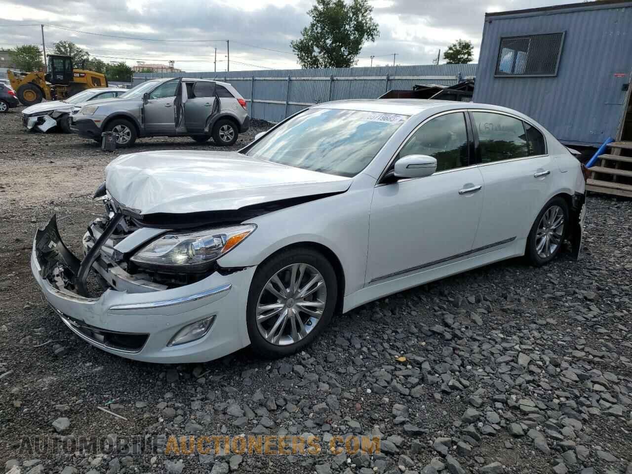 KMHGC4DF5CU167717 HYUNDAI GENESIS 2012