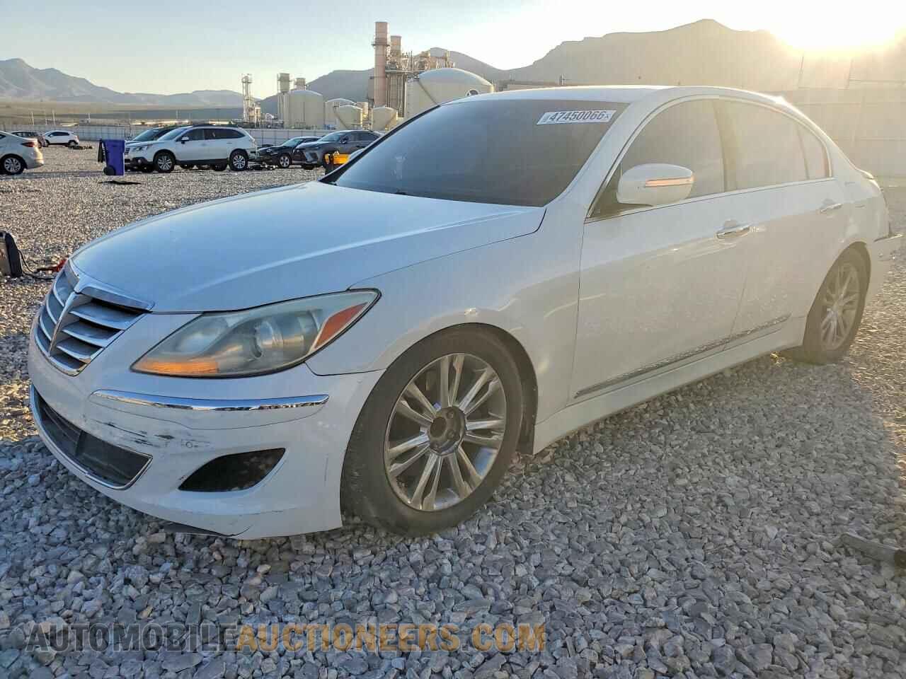 KMHGC4DF5CU184484 HYUNDAI GENESIS 2012