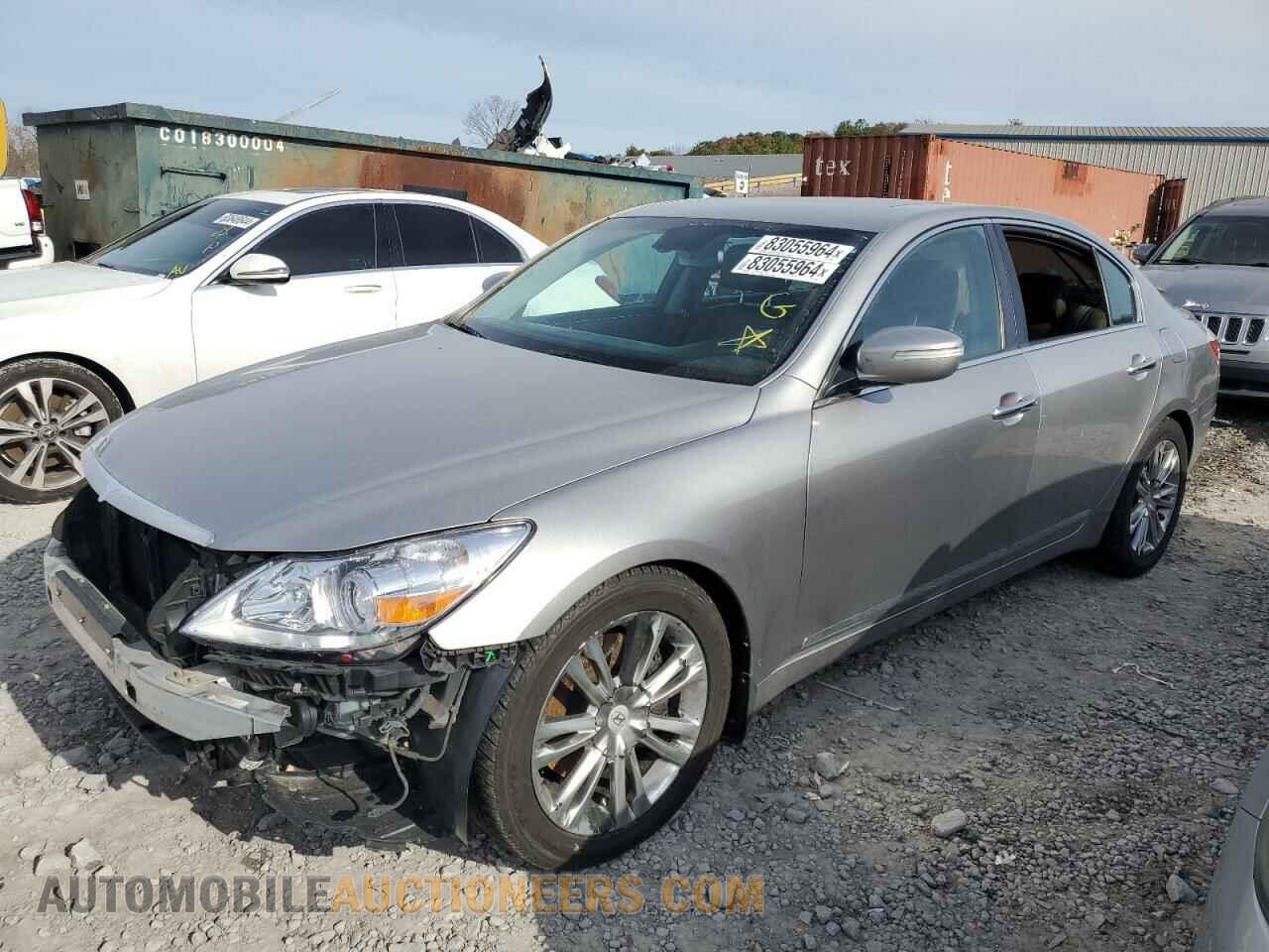 KMHGC4DF6BU134305 HYUNDAI GENESIS 2011