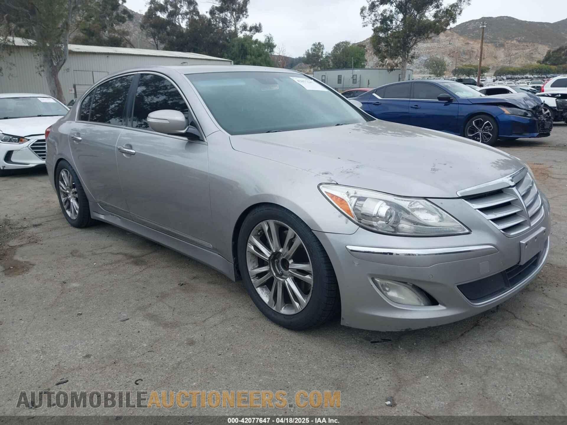 KMHGC4DF6CU163515 HYUNDAI GENESIS 2012