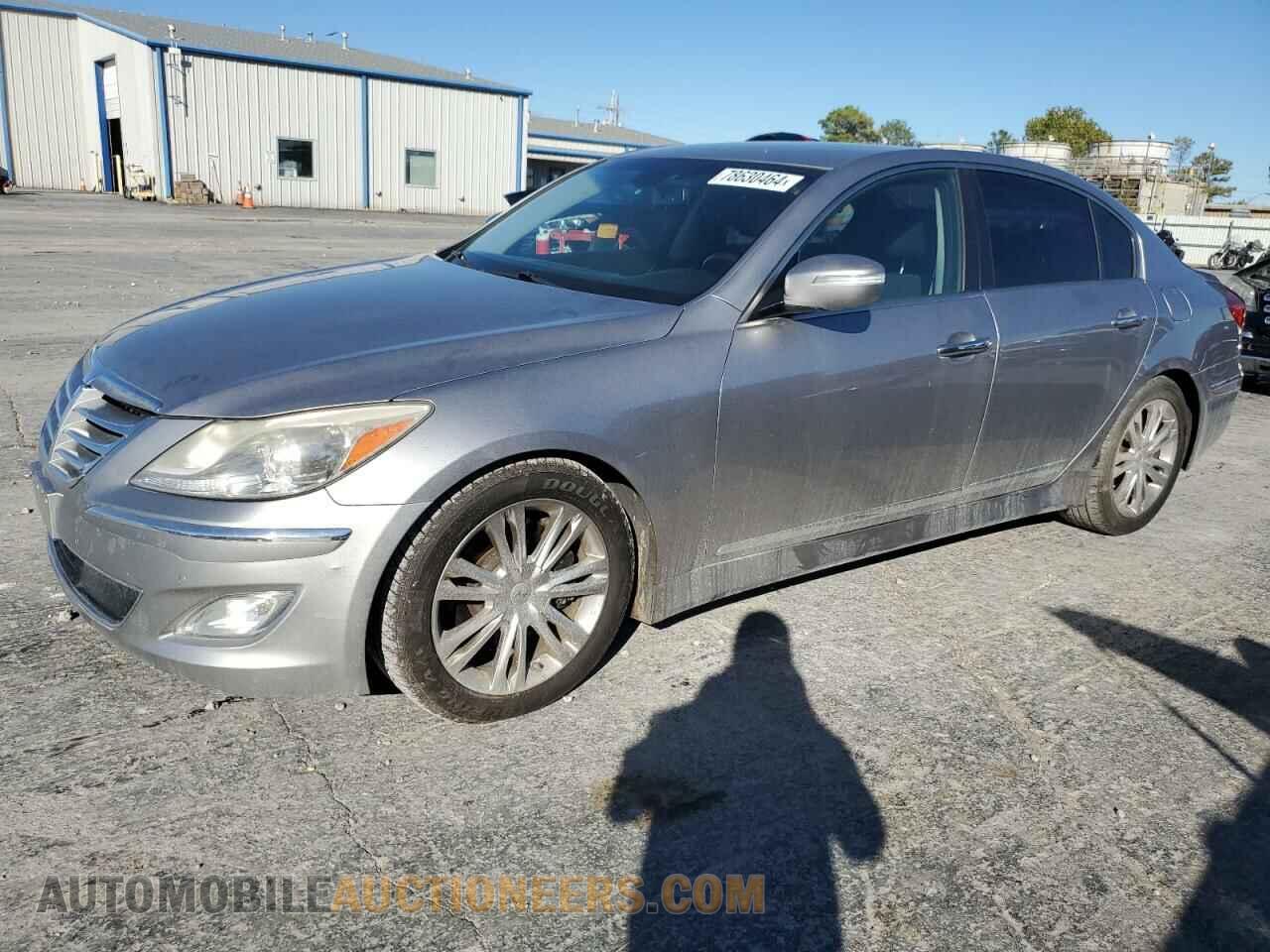 KMHGC4DF6CU206847 HYUNDAI GENESIS 2012