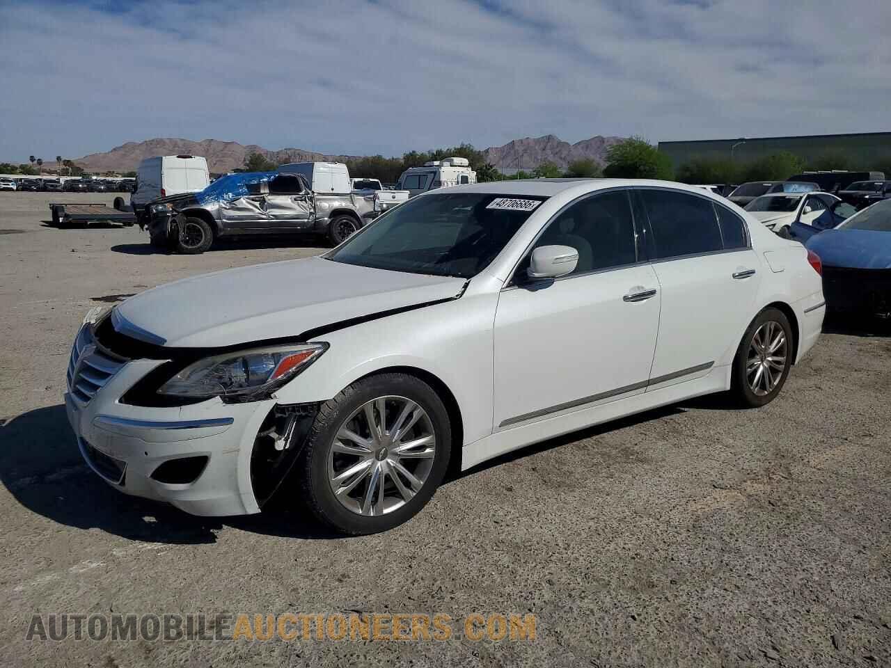 KMHGC4DF7CU175155 HYUNDAI GENESIS 2012